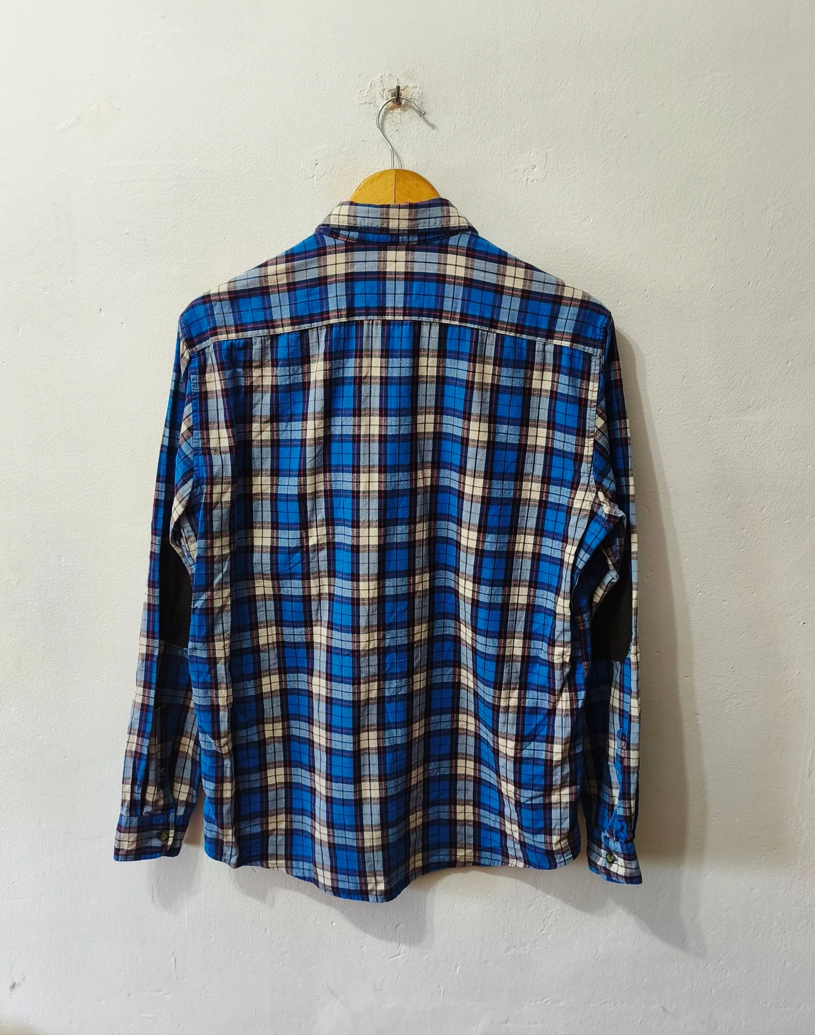 Camisa de cuadros azul y blanco Sfera hombre Talla L – photo 2
